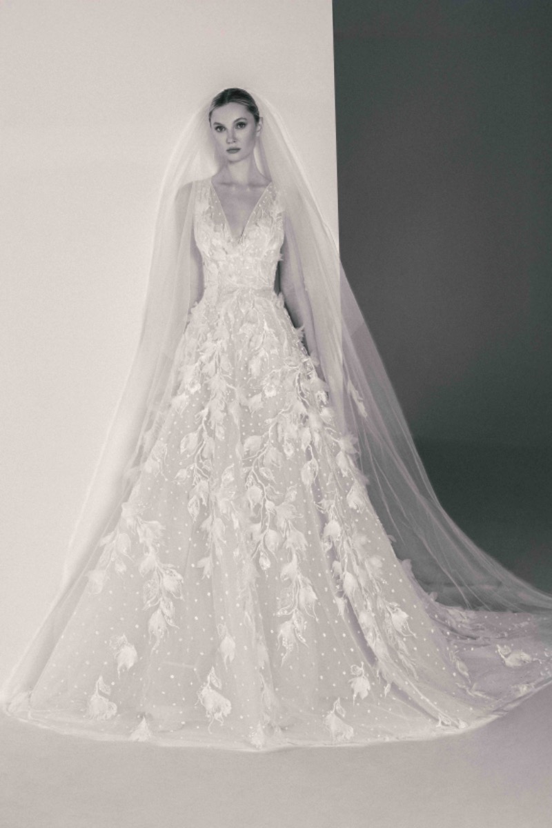 Elie Saab Bridal Fall Winter 2025 :Winter's Grace